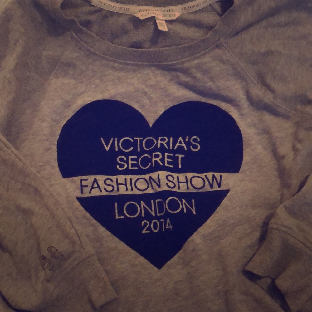 Vs Fashion Show 2014 Gray Pullover
